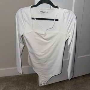 Abercrombie & Fitch Bodysuit White Medium